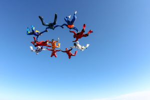 Skydiving photo