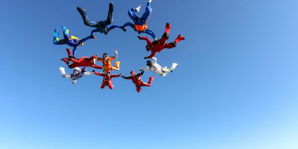 Skydiving photo