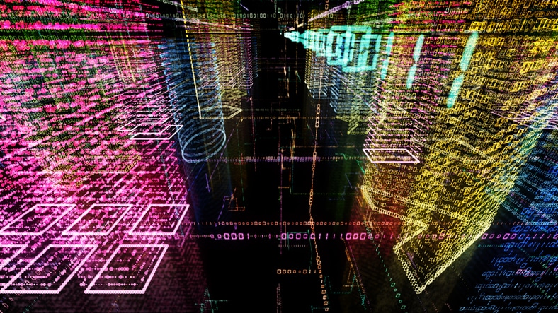 Abstraktes Rendering als Metapher für MiCAR: Regulatorik für Kryptowerte konkretisiert