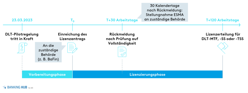 DLT-Pilotregelung: Zeitlicher Rahmen