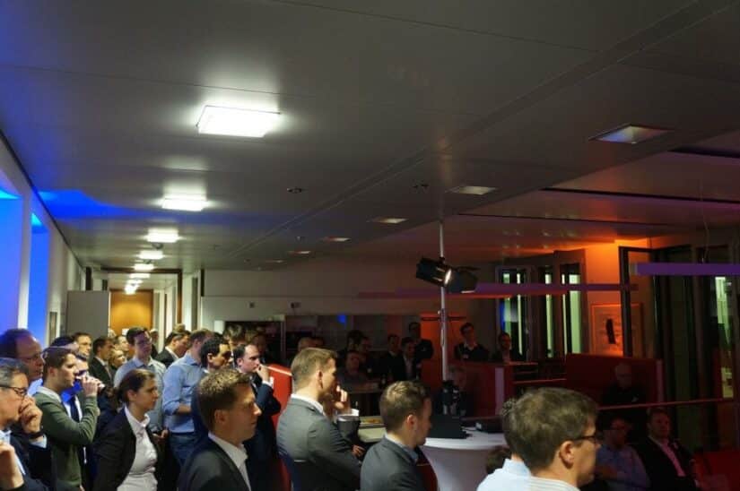 Fintech Hub: Publikum des zweiten Get Togethers