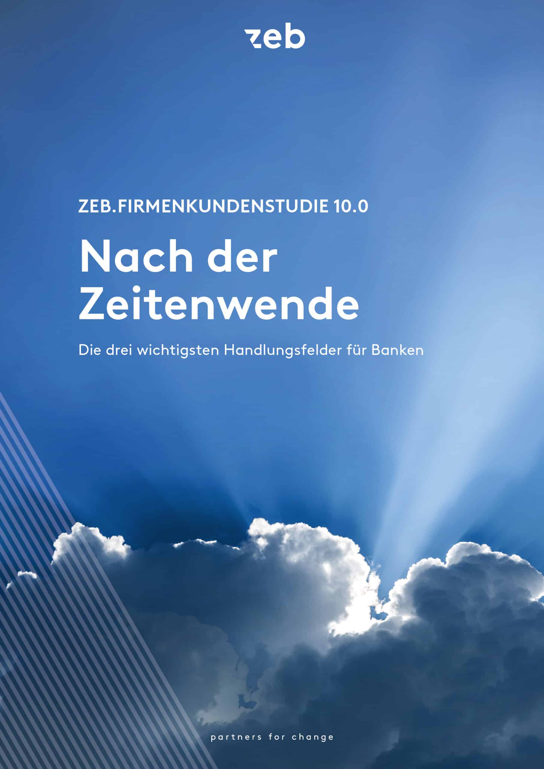 Cover zeb Firmenkundenstudie 10.0